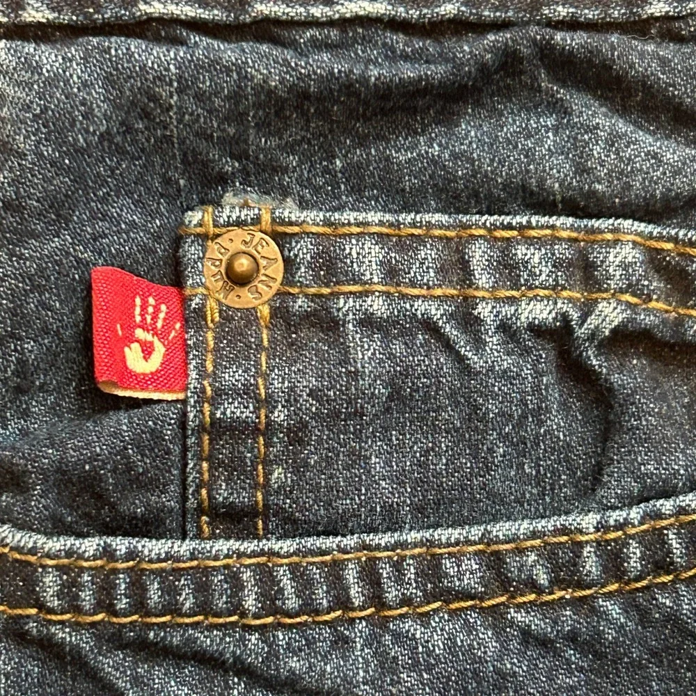 Vintage Y2K Muddstock Denim Jorts Deadstock Mudd Jeans Long Shorts Size 10